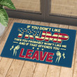 If You Don't Like Trump - Leave Doormat