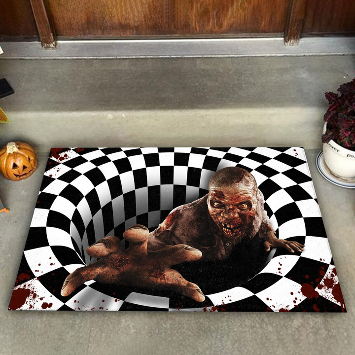 Zombie Illusion Doormat