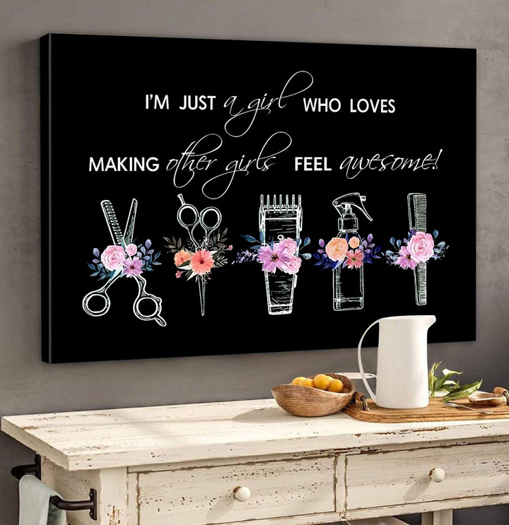 Hair stylist - Make the others feel awesome Canvas