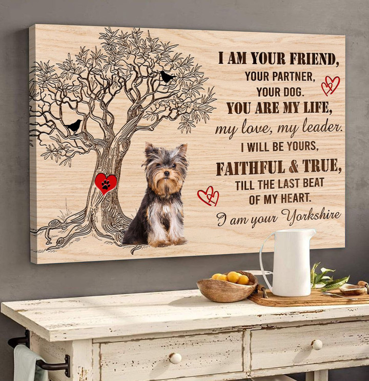 Yorkshire Terrier - You're my life Canvas