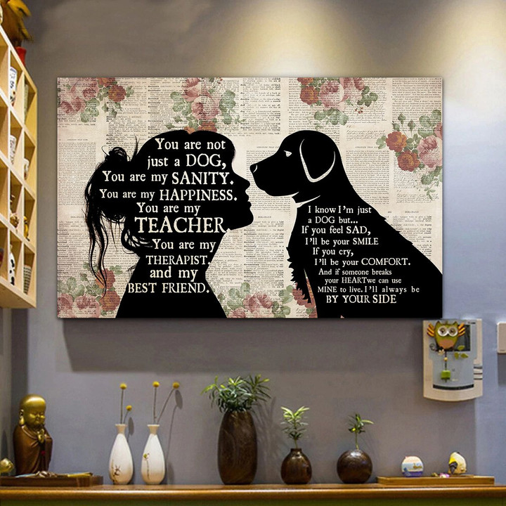 Golden Retriever - Always be by your side Canvas