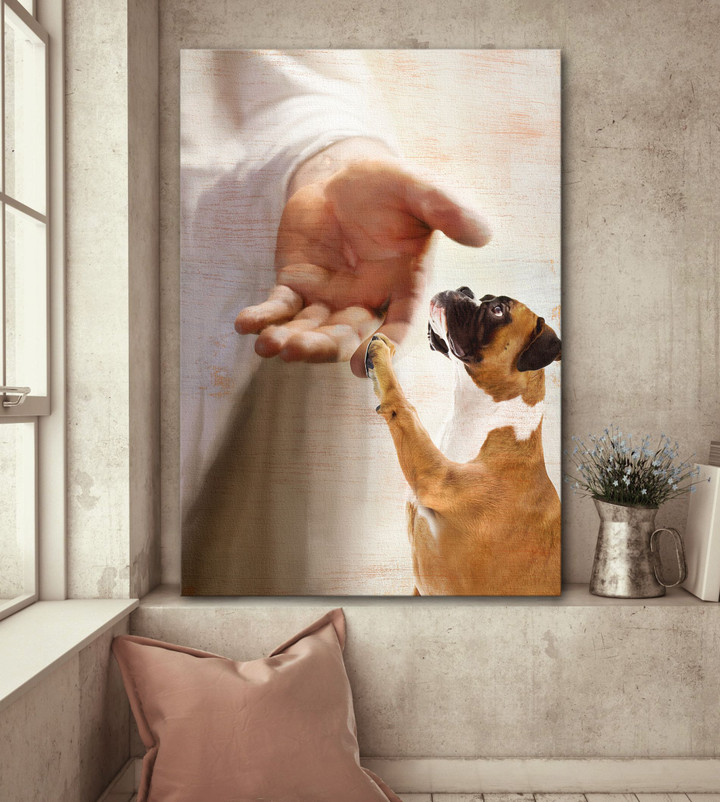Boxer - Take my hand Canvas