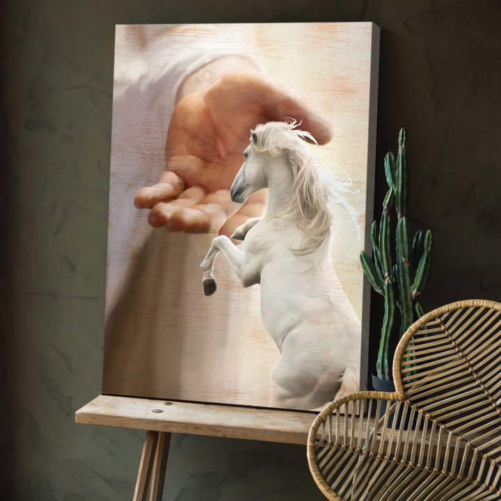 Horse - Take my hand 2 Canvas