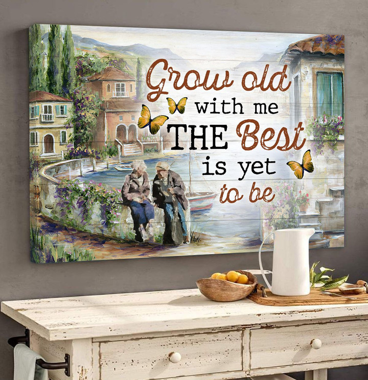 We grow old together Canvas