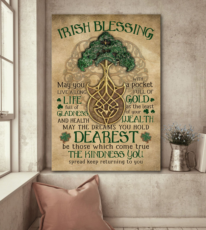 Irish blessing Canvas