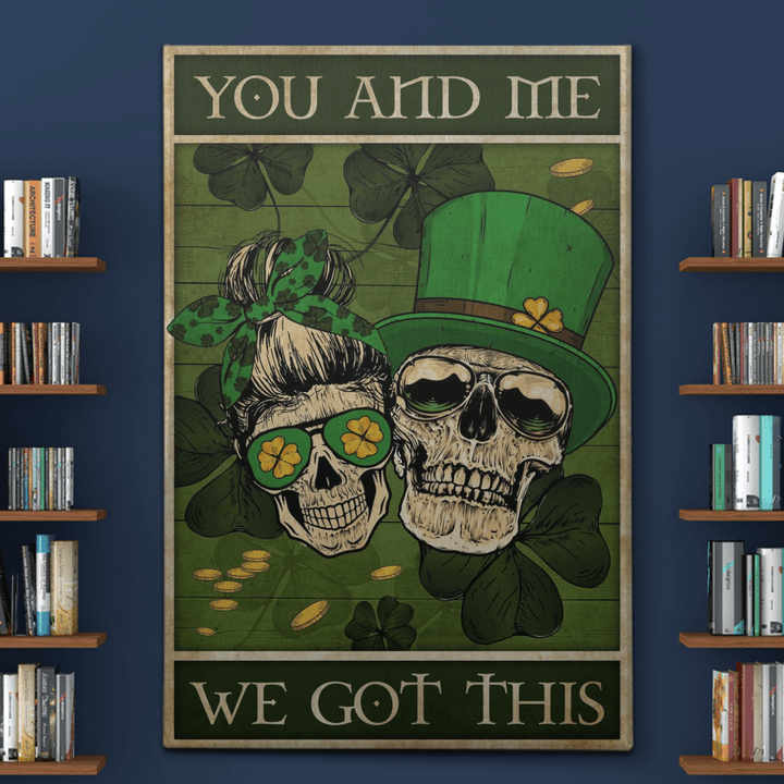 Irish - you and me Canvas