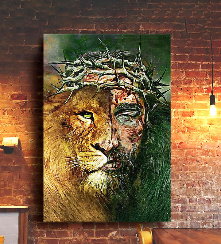 God and Lion are one Canvas