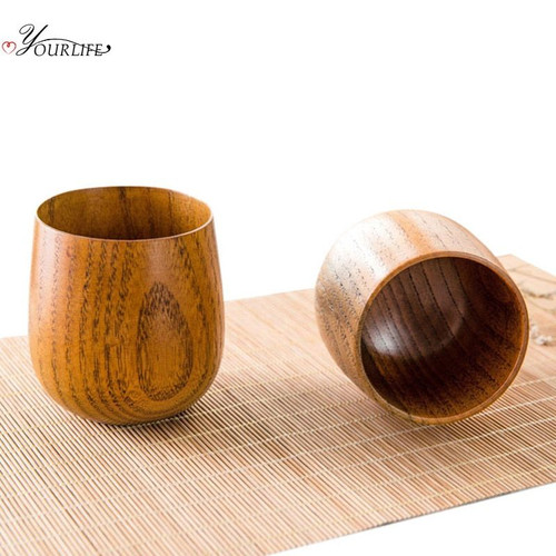 Japanese Style Natural Wooden Cup