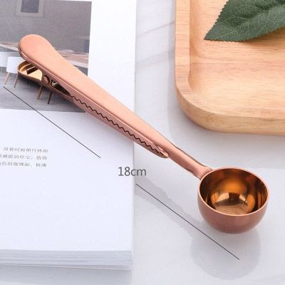 Coffee Spoon and Sealing Clip