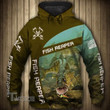 Fish Reaper Fish On 3D All Over Printed Shirt, Sweatshirt, Hoodie, Bomber Jacket Size S - 5XL