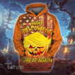 Trump make halloween great again 3D All Over Printed Shirt, Sweatshirt, Hoodie, Bomber Jacket Size S - 5XL