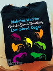 Diabetes Awareness Diabetes Warrior And The Seven Dwarfs Of Low Blood Sugar Graphic Unisex T Shirt, Sweatshirt, Hoodie Size S - 5XL