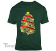 Weed Christmas Tree  Graphic Unisex T Shirt, Sweatshirt, Hoodie Size S - 5XL