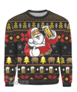 Santa Its The Most Wonderful Time For A Beer Ugly sweater