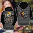 Hippie Elephant Knock On The Door To My Soul And You Will Find An Ageless Hippie 3D All Over Printed Shirt, Sweatshirt, Hoodie, Bomber Jacket Size S - 5XL