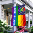 Love Is Love LGBT Flag Garden Flag, House Flag