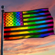 LGBT Pride American Grommet Flag Garden Flag, House Flag