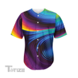 Colorful Psychedelic Baseball Shirt