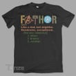 Personalized Fathor Like A Dad But Mightier Graphic Unisex T Shirt, Sweatshirt, Hoodie Size S - 5XL