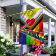 LGBT Flag Love Wins Garden Flag, House Flag