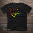 Heart Beat Pride Funny LGBT Pride  Gift Graphic Unisex T Shirt, Sweatshirt, Hoodie Size S - 5XL