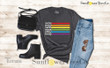 Rainbow Lightsaber LGBT Pride Graphic Unisex T Shirt, Sweatshirt, Hoodie Size S - 5XL