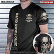 Personalized Zero F Given Skull Bones Baseball Jersey Baseball Shirt