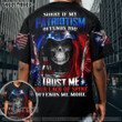 My Patriotism Skull Baseball Jersey Baseball Shirt