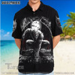 One Day Demons Skull All Over Printed Hawaiian Shirt Size S - 5XL