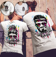 Matching Couple Shirt Zero F Given Flag Tie Dye Skull Couple Graphic Unisex T Shirt, Sweatshirt, Hoodie Size S - 5XL