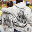 Matching Couple Shirt Skull Skeleton Couple 3D All Over Printed Shirt, Sweatshirt, Hoodie, Bomber Jacket Size S - 5XL