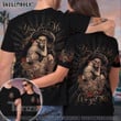 Matching Couple Shirt Sugar Skull Couple Vintage 3D All Over Printed Shirt, Sweatshirt, Hoodie, Bomber Jacket Size S - 5XL
