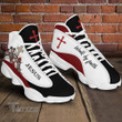 Jesus - Walk by Faith Cross White 13 Sneakers XIII Shoes