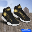 Touch Down Football American White Black 13 Sneakers XIII Shoes