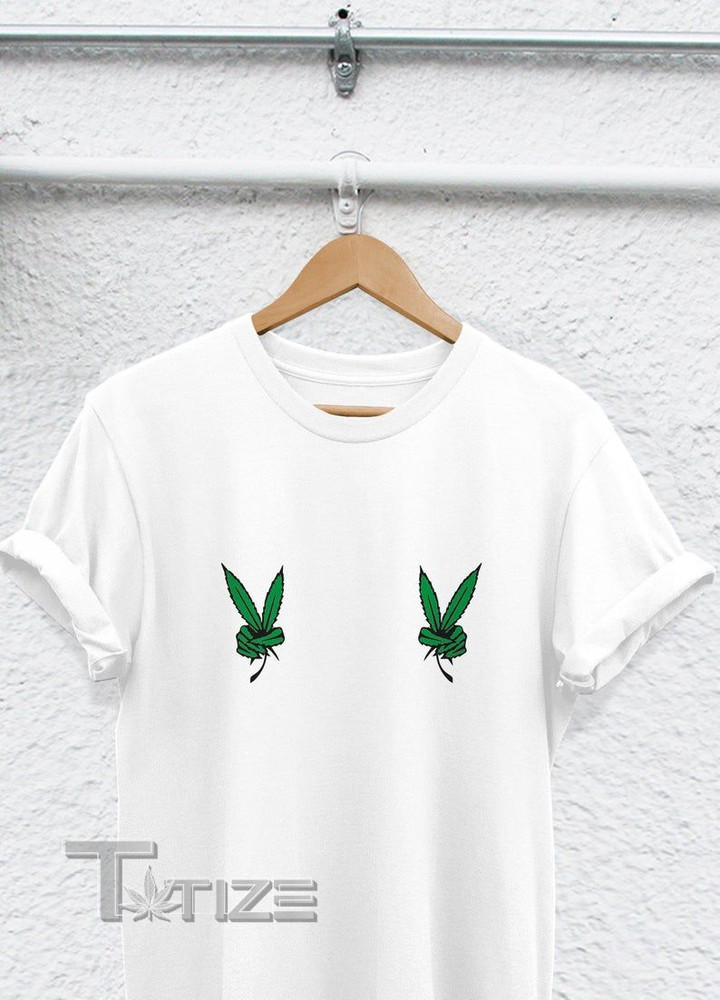 Weed Peace Sign Weed Leaf Graphic Unisex T Shirt, Sweatshirt, Hoodie Size S - 5XL