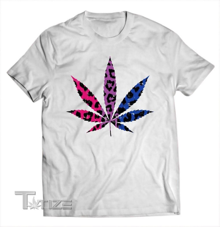 Weed lgbt rainbow color Graphic Unisex T Shirt, Sweatshirt, Hoodie Size S - 5XL