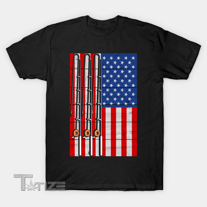 USA Flag 4th of July T-Shirt | USA Flag 4th of July Graphic Unisex T Shirt, Sweatshirt, Hoodie Size S - 5XL