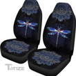 Dragonfly Mandala Seat Cover