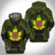 weed sunflower mandala3D All Over Printed Shirt, Sweatshirt, Hoodie, Bomber Jacket Size S - 5XL