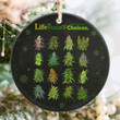 Weed life is full of important choices Ornament