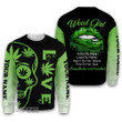 Weed girl a mouth she cant control 3D All Over Printed Shirt, Sweatshirt, Hoodie, Bomber Jacket Size S - 5XL