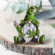 Christmas weed gnome Wooden/Acrylic Ornament