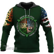 Irish By Blood Patriot By Choice American By Birth 3D All Over Printed Shirt, Sweatshirt, Hoodie, Bomber Jacket Size S - 5XL