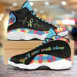 You'll Never Walk Alone Autism 13 Sneakers XIII Shoes