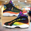 LGBT You'll Never Walk Alone 13 Sneakers XIII Shoes