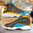 Down Syndrome you'll never walk alone 13 Sneakers XIII Shoes