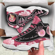 Breast cancer flower you'll never walk alone 13 Sneakers XIII Shoes