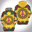 hippie mandala 3D All Over Printed Shirt, Sweatshirt, Hoodie, Bomber Jacket Size S - 5XL