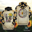Hippie Elephant Knock On The Door to My Soul and You Will Find an Ageless Hippie 3D All Over Printed Shirt, Sweatshirt, Hoodie, Bomber Jacket Size S - 5XL