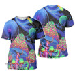 Mushroom Psychedelic Mushroom In Space 3D All Over Printed Shirt, Sweatshirt, Hoodie, Bomber Jacket Size S - 5XL